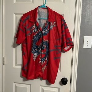 Dragon Print Kimono